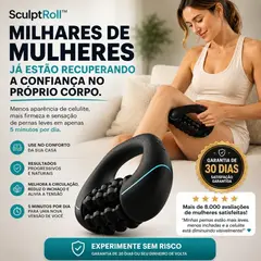 SculptRoll™ - Massageador para Celulite